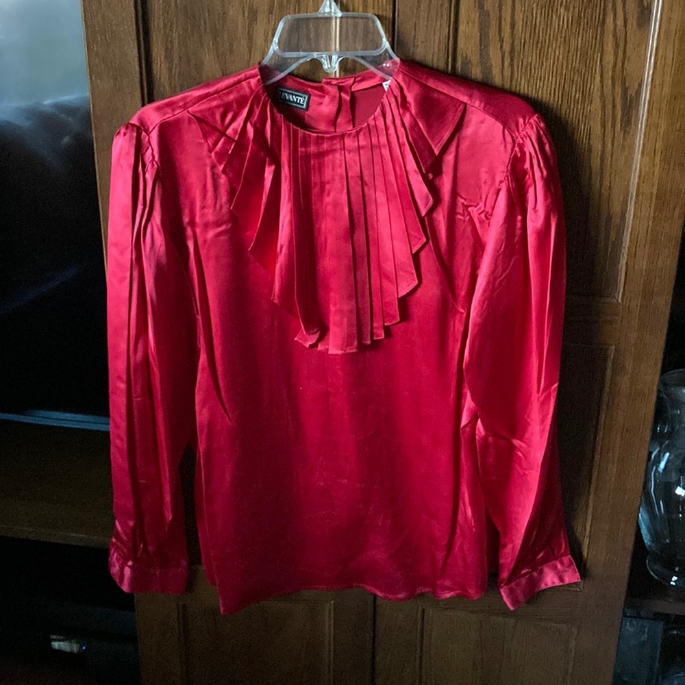 Vintage Levante silk blouse
